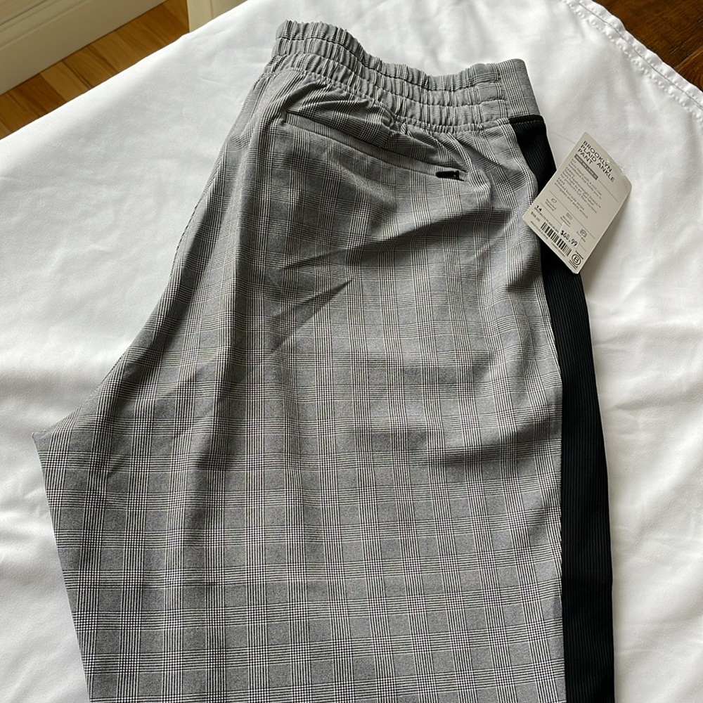 Women’s Athleta Brooklyn Plaid Ankle Pant NWT! - Picture 8 of 9